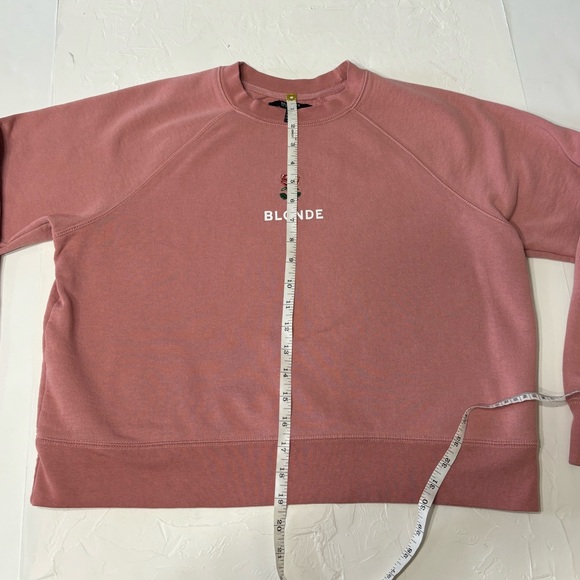 Brunette The Label Pink Rose “Blonde” Sweater - Picture 7 of 7